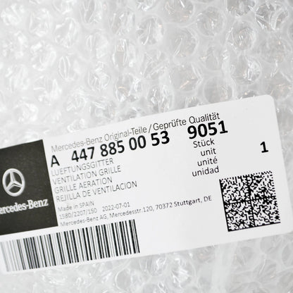 NEW MERCEDES-BENZ VITO W447 FRONT BUMPER CENTER GRILLE A44788500539051 ORIGINAL