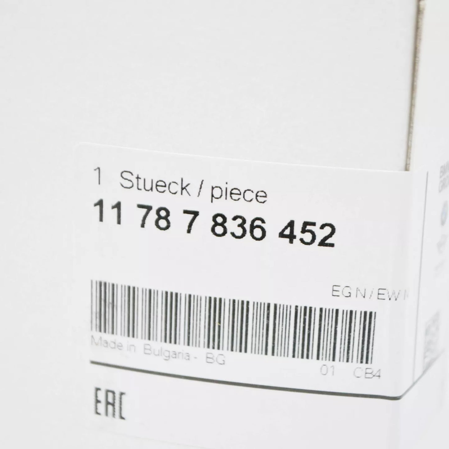 NEW BMW M5 E60 EXHAUST TEMPERATURE SENSOR 11787836452 7836452 ORIGINAL