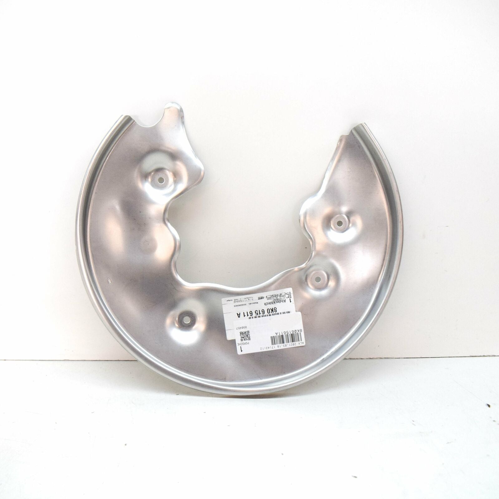 NEW AUDI A4 B8 REAR LEFT BRAKE DISC COVER PLATE 8K0615611A ORIGINAL