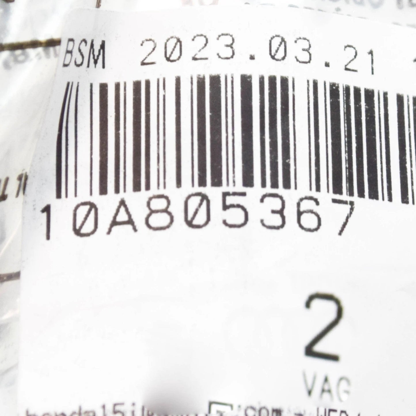 NEW VOLKSWAGEN ID.3 E11 FRONT LOCK CARRIER STOP BUFFER MOUNT 10A805367 ORIGINAL