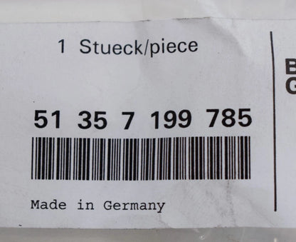 NEW BMW 5 F10 REAR LEFT DOOR WINDOW FRAME TRIM 51357199785 ORIGINAL