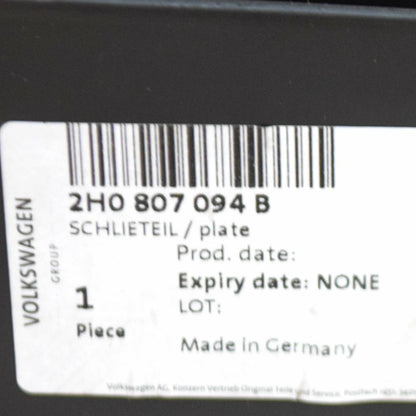 NEW VW AMAROK 2H FRONT BUMPER CLOSING ELEMENT 2H0807094B ORIGINAL