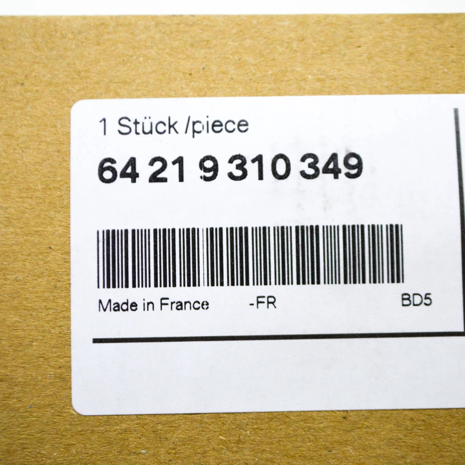 NEW BMW 5 F10 INTERIOR HEATER CONTROL VALVE 64219310349 ORIGINAL