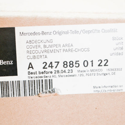 NEW MB GLB X247 FRONT RIGHT FENDER WHEEL ARCH COVER A2478850122 ORIGINAL
