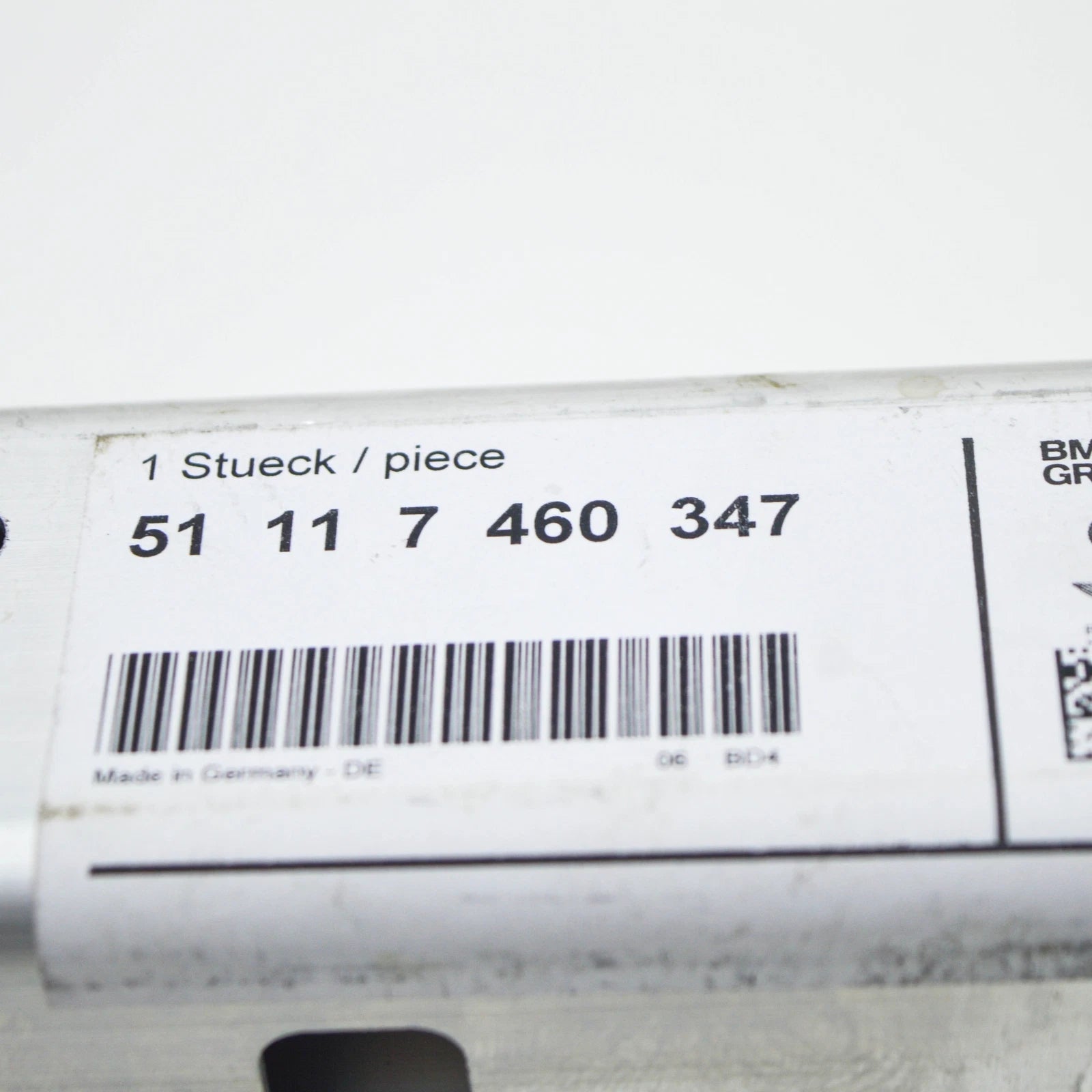 NEW BMW 3 G20 FRONT LEFT TRIM CARRIER CRASH BOX 7460347 51117460347 ORIGINAL