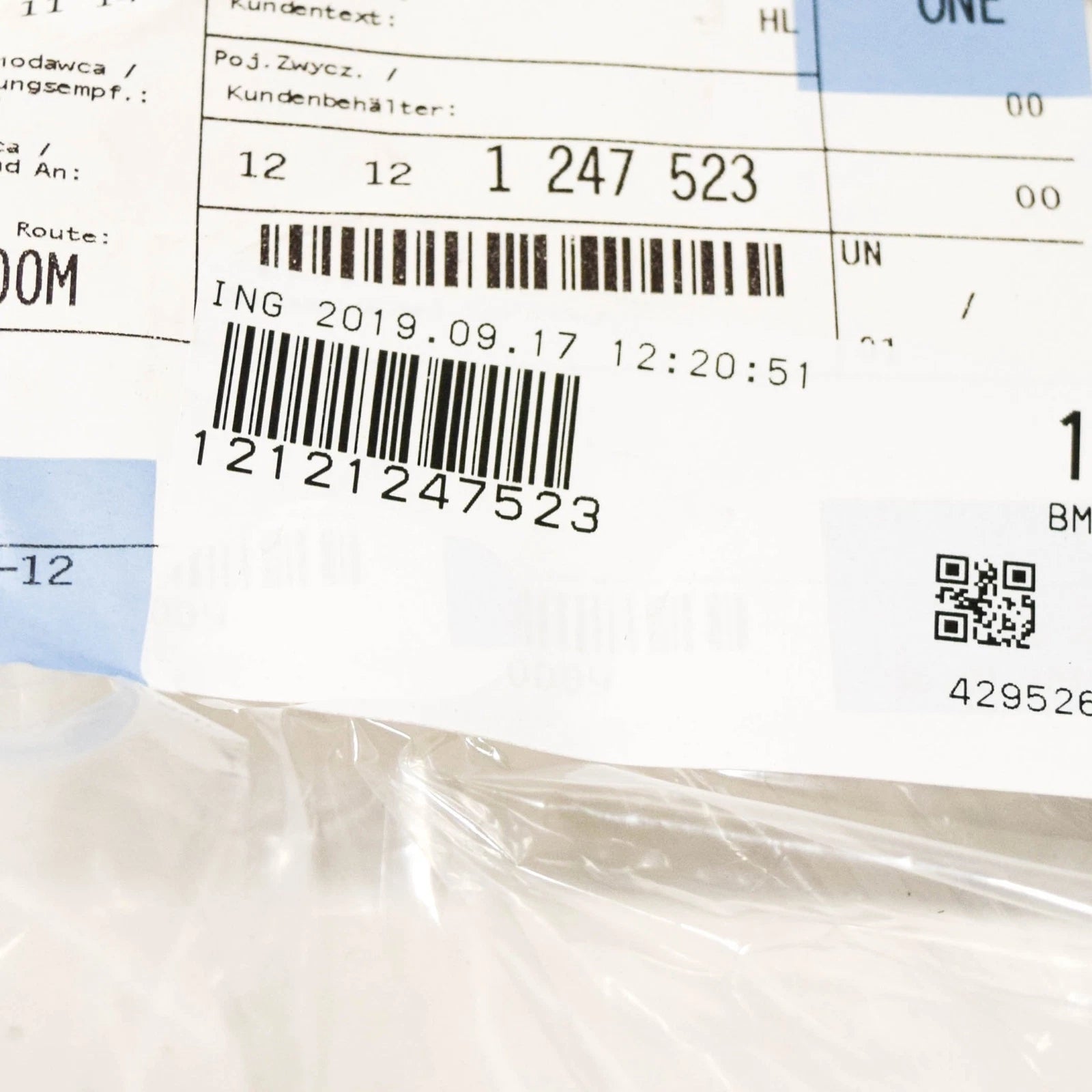 NEW BMW Z3 E36 IGNITION WIRE 12121247523 1247523 ORIGINAL