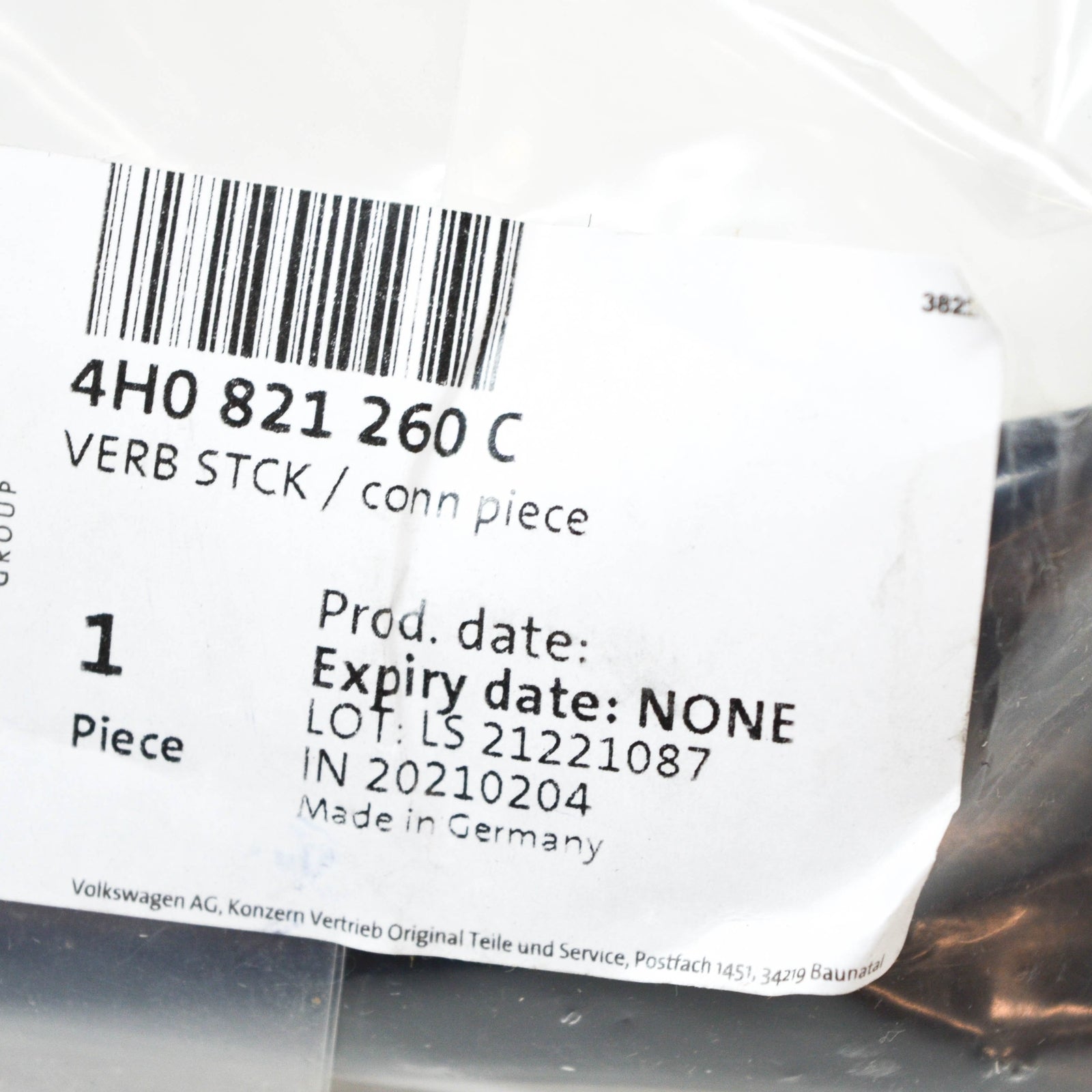 NEW AUDI A8 4H 2012 FRONT RIGHT FENDER BRACE 4H0821260C 2012 ORIGINAL