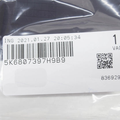 NEW VOLKSWAGEN MK6 REAR BUMPER TOW HOOK COVER 5K6807397H9B9