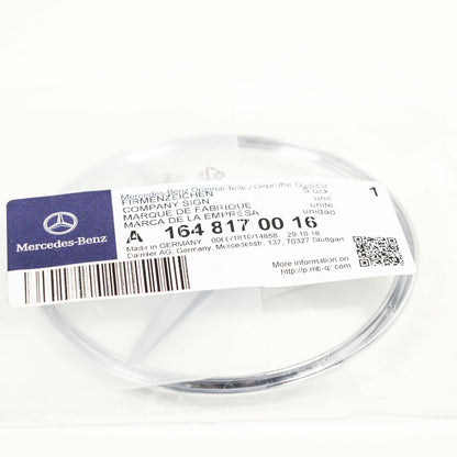 NEW MERCEDES-BENZ ML-CLASS W164 TRUNK BOOT LID BADGE EMBLEM A1648170016 ORIGINAL