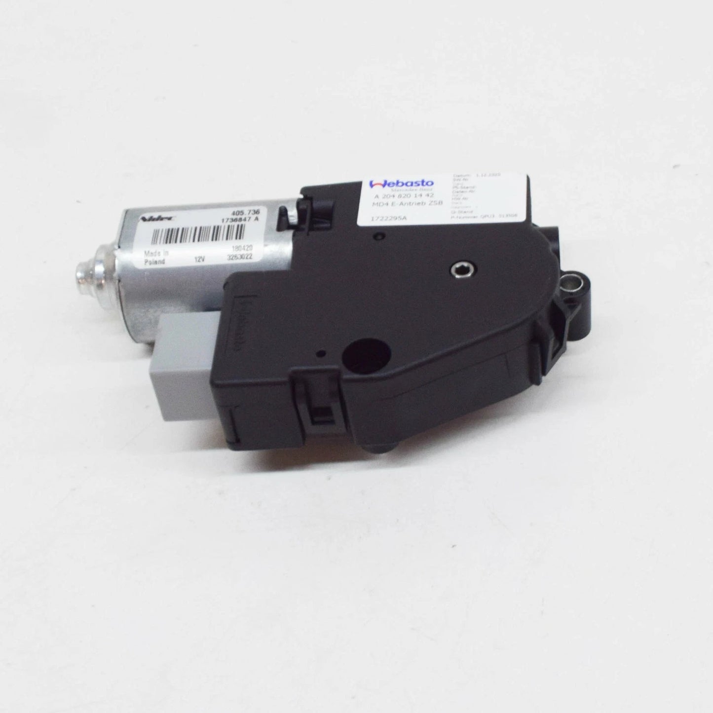 NEW MERCEDES-BENZ C W204 SUNROOF ELECTRIC MOTOR A2048201442 ORIGINAL