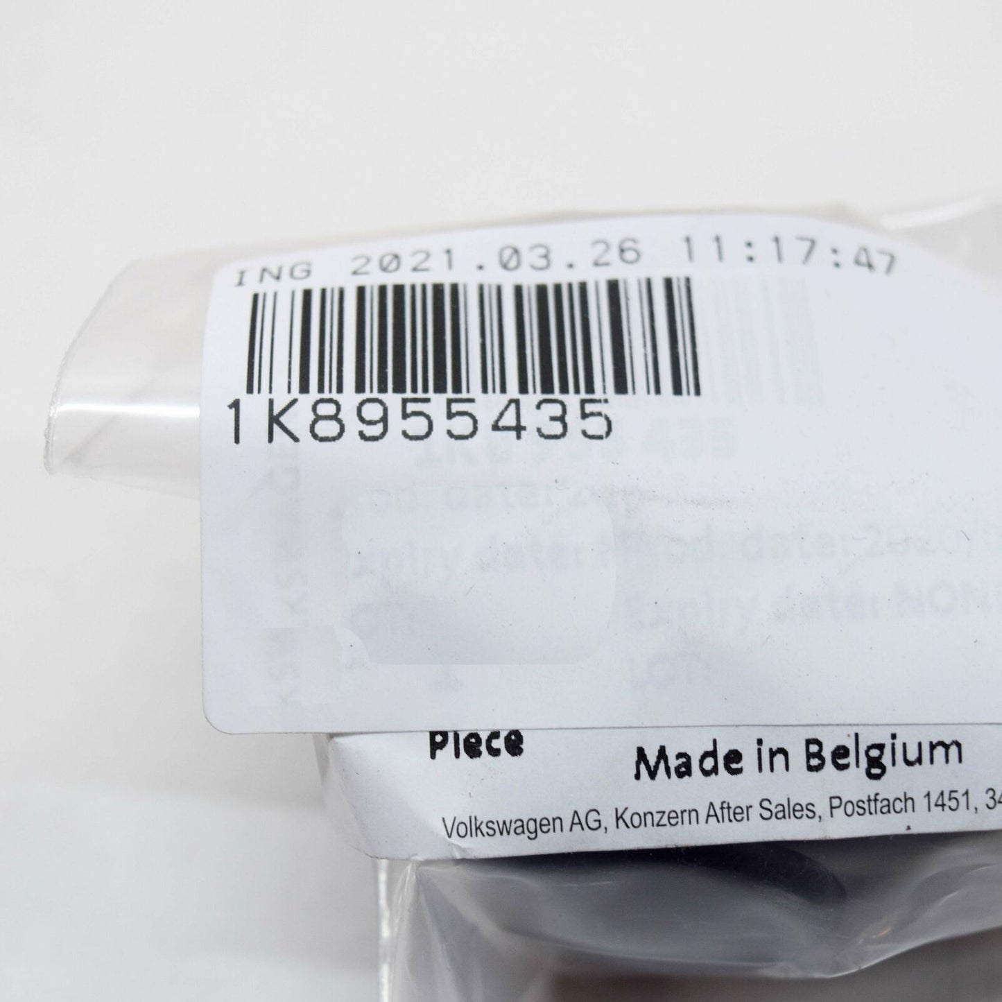 new volkswagen scirocco mk3 rear window wiper cover cap 1k8955435 original
