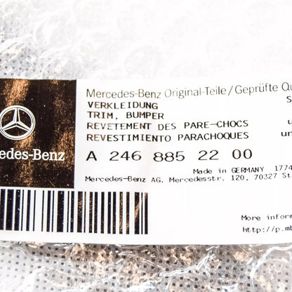 NEW MB B W246 REAR BUMPER BOTTOM LOWER DIFFUSER A2468852200 ORIGINAL