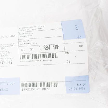 NEW BMW 3 E30 REAR WINDSHIELD MOULDING JOINT 51311884408 1884408 ORIGINAL