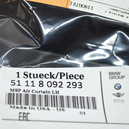 NEW BMW X6 G06 FRONT LEFT AIR CURTAIN TRIM 51118092293 ORIGINAL