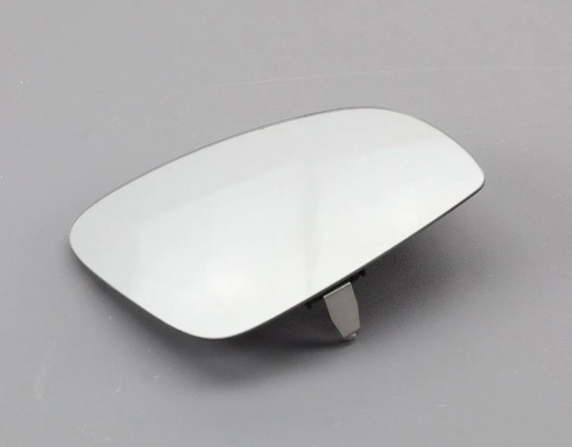 new skoda fabia mk2 54 front right door mirror glass lhd 5j0857522m original