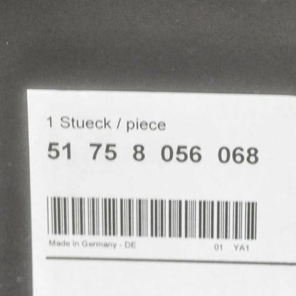 NEW BMW 6 F13 FRONT RIGHT BOTTOM WHEEL ARCH COVER 51758056068 ORIGINAL