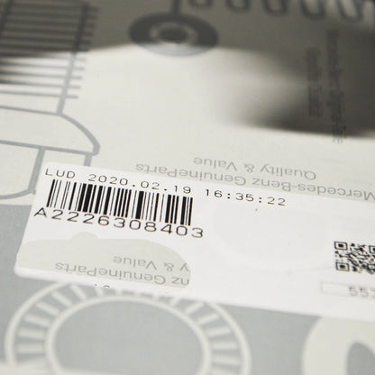 NEW MERCEDES BENZ S W222 REAR FENDER TANK FILLER RECESS A2226308403 ORIGINAL