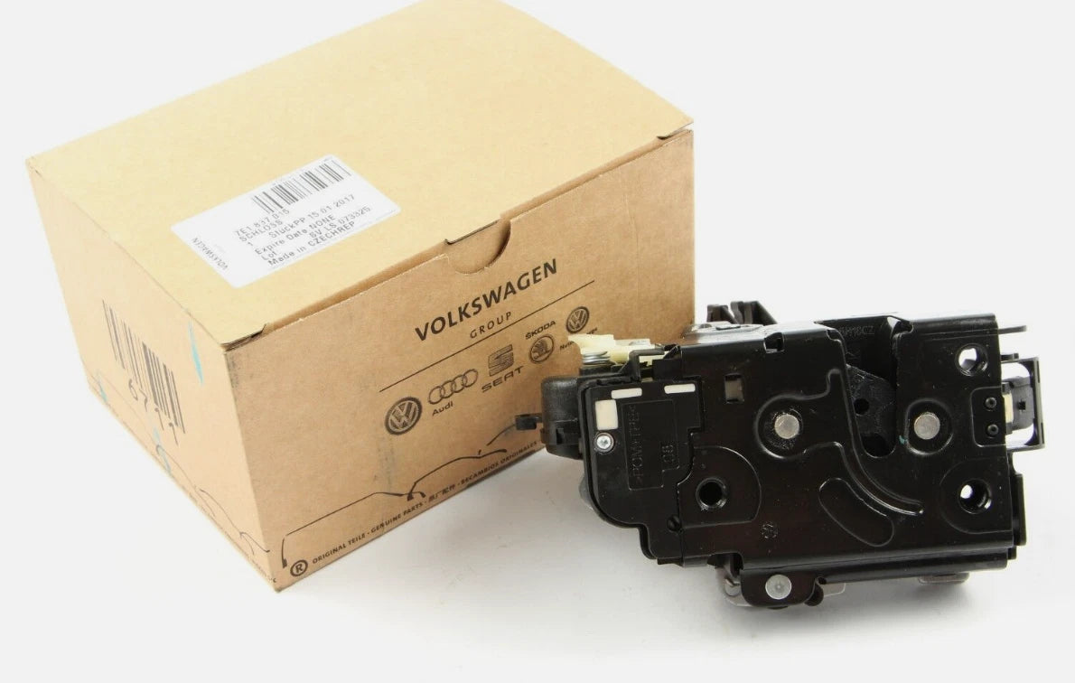 NEW VW TRANSPORTER VI T6 FRONT LEFT DOOR LOCK LHD 7E1837015 ORIGINAL