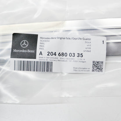 NEW MERCEDES-BENZ C W204 REAR LEFT OUTSIDE ENTRANCE RAIL A2046800335 ORIGINAL