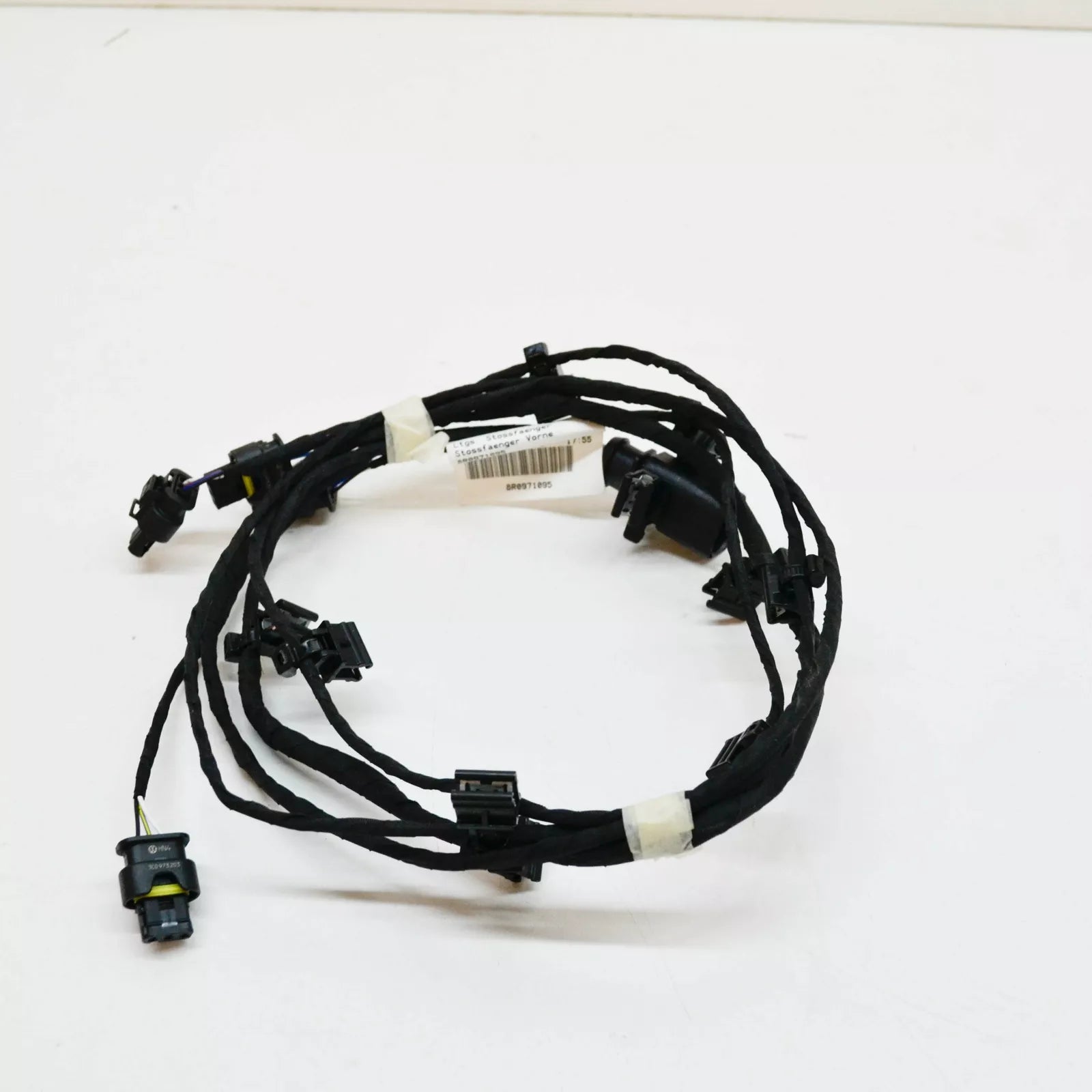 NEW AUDI Q5 8R FRONT PARKING AID SYSTEM WIRING HARNESS 8R0971095 ORIGINAL