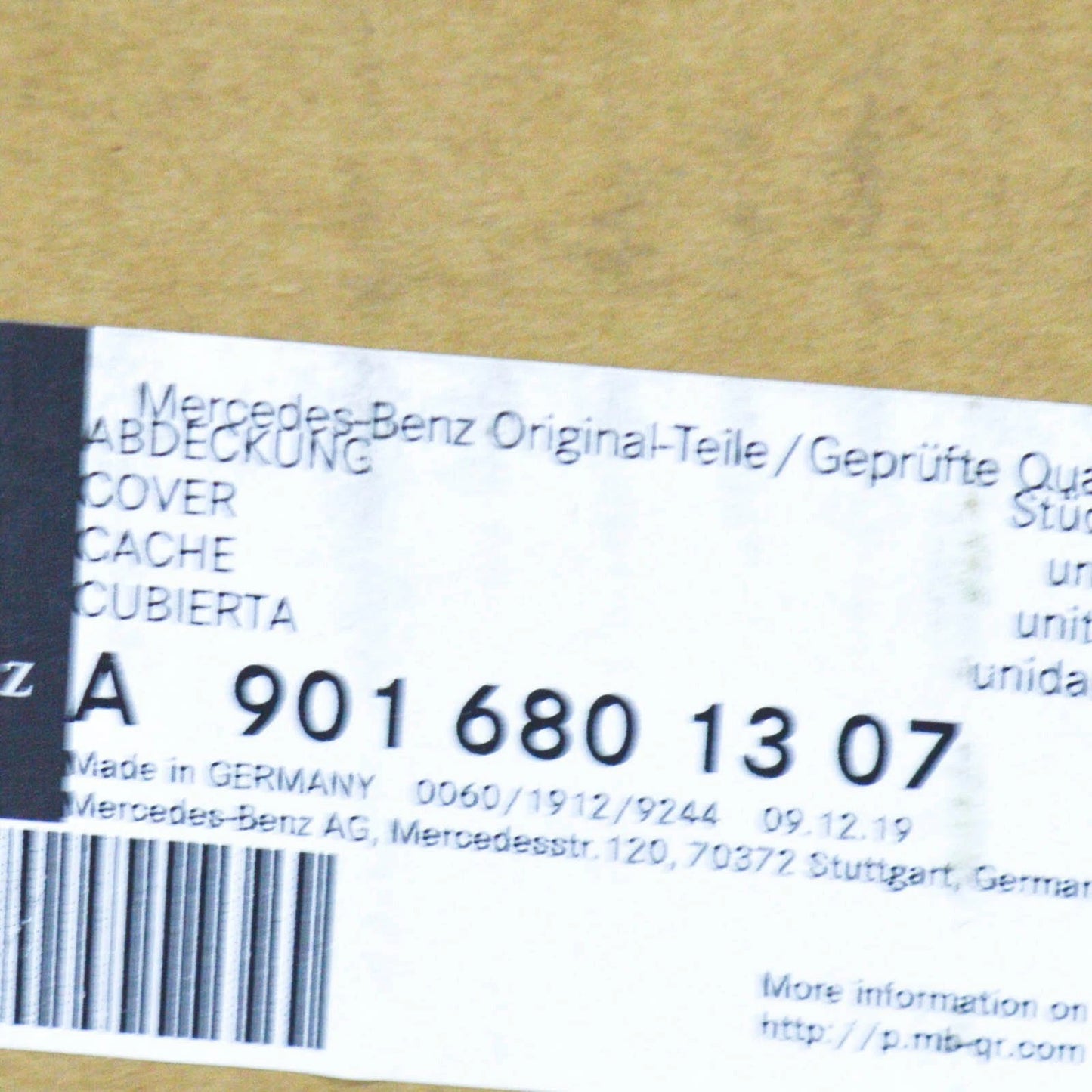 NEW MERCEDES-BENZ SPRINTER 903 INSTRUMENT CLUSTER VENT TRIM A9016801307