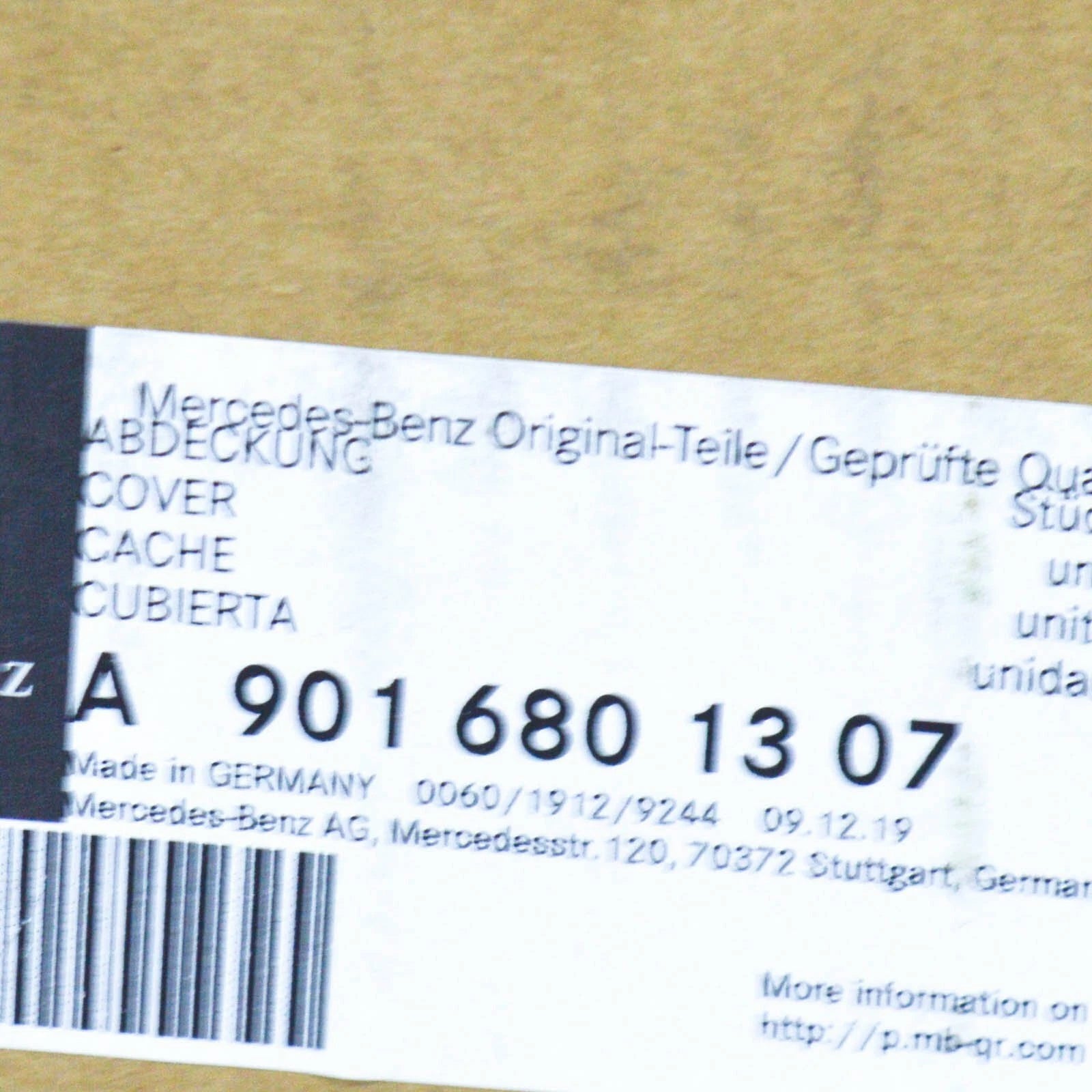 NEW MERCEDES-BENZ SPRINTER 903 INSTRUMENT CLUSTER VENT TRIM A9016801307