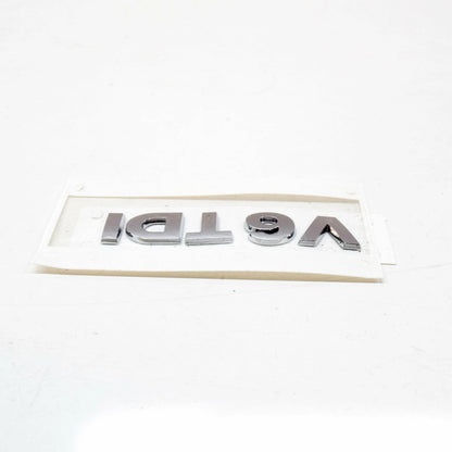 NEW VOLKSWAGEN PHAETON 3D REAR CHROME V6 TDI INSCRIPTION 3D0853675AT739 ORIGINAL