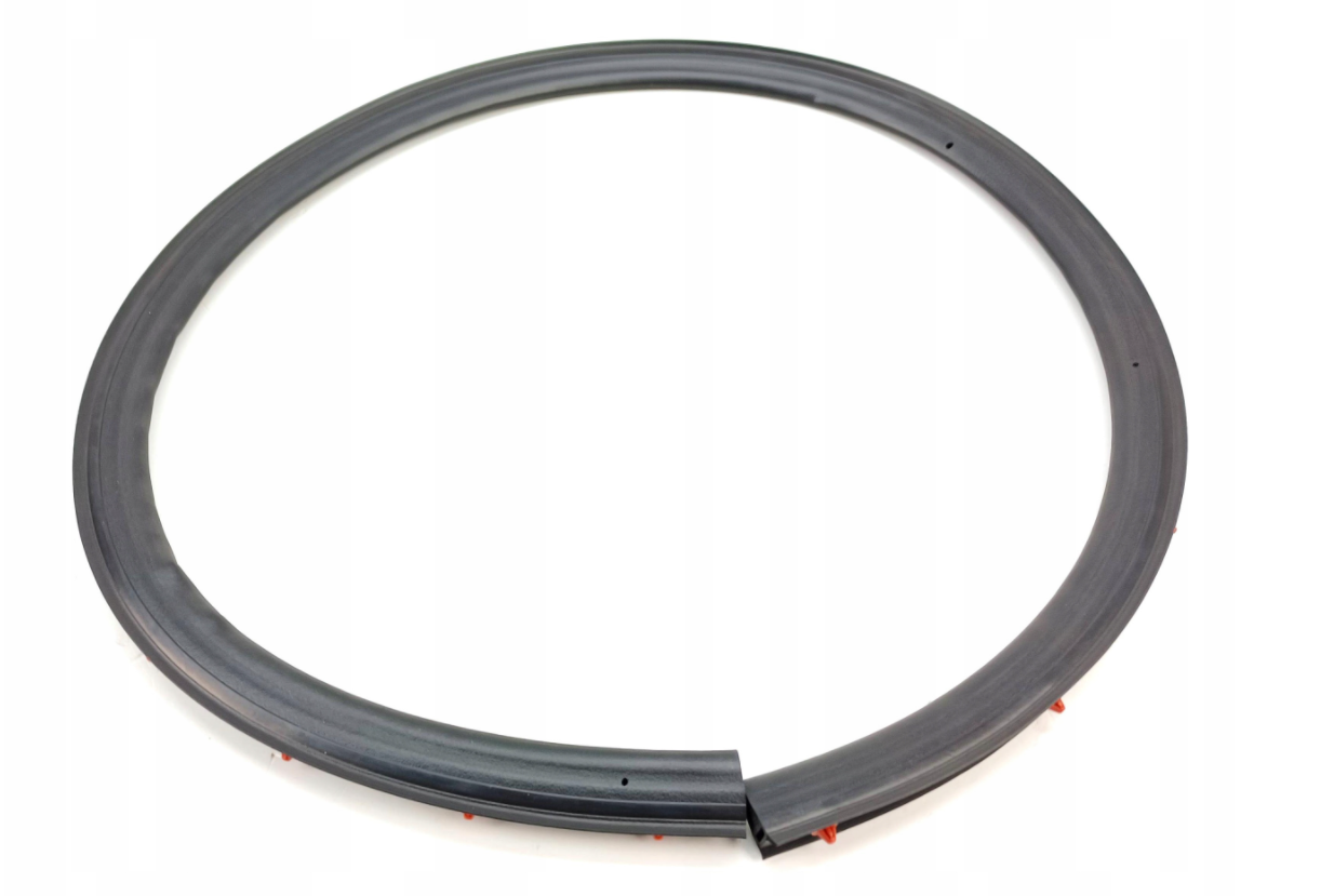 NEW VOLKSWAGEN GOLF MK8 REAR RIGHT OUTER DOOR SEAL 5H4839700A9B9 ORIGINAL