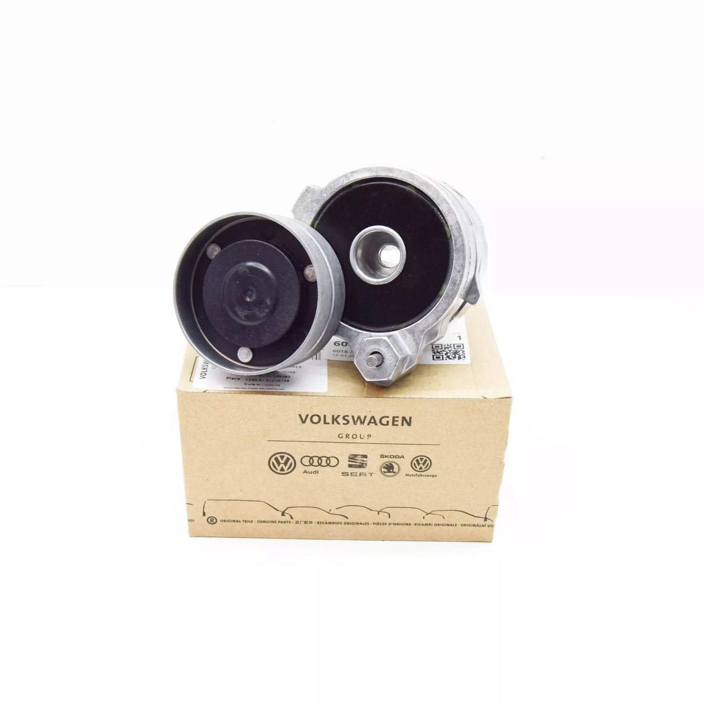 NEW AUDI A8 D3 DRIVE BELT TENSIONER DAMPER 077903133F ORIGINAL