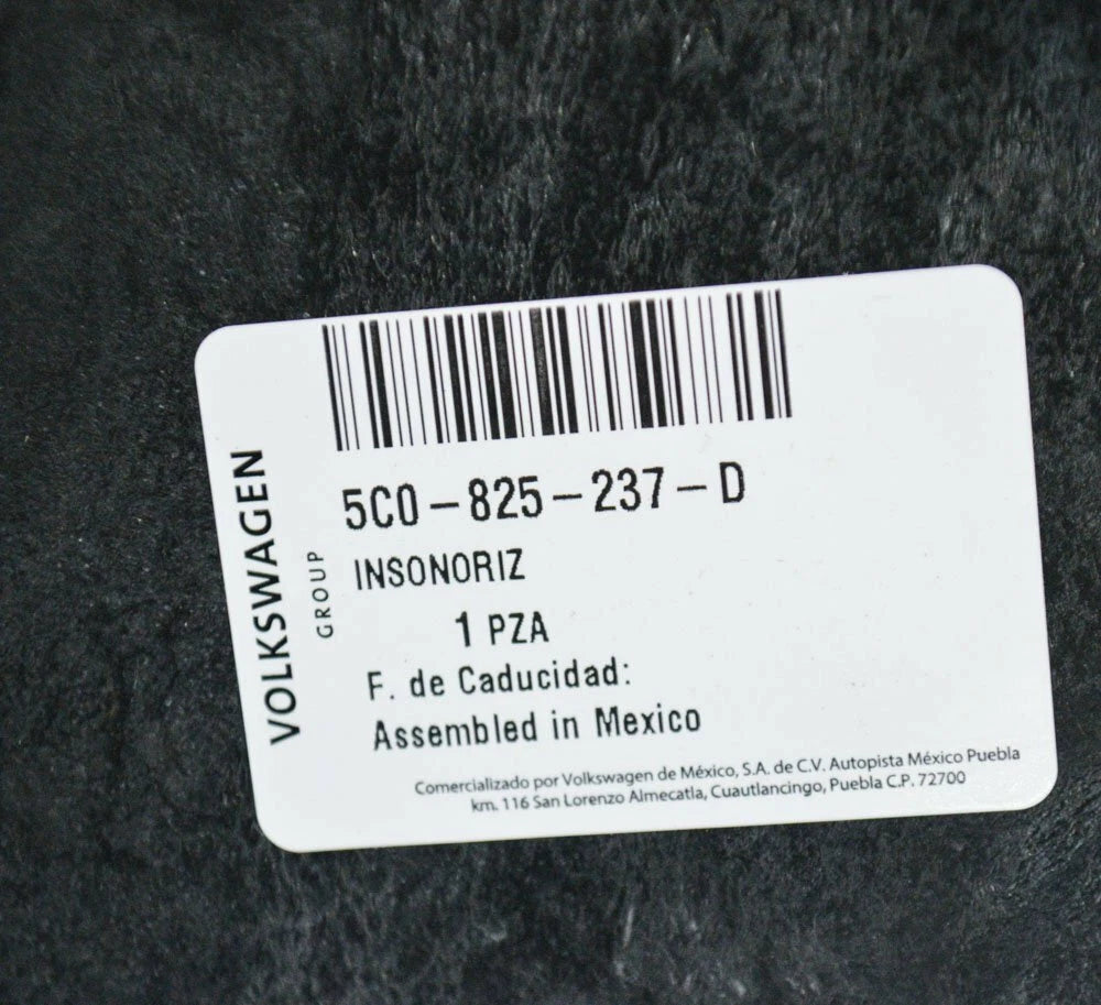 NEW VOLKSWAGEN BEETLE A5 ENGINE BOTTOM SPLASH SHIELD COVER 5C0825237D ORIGINAL