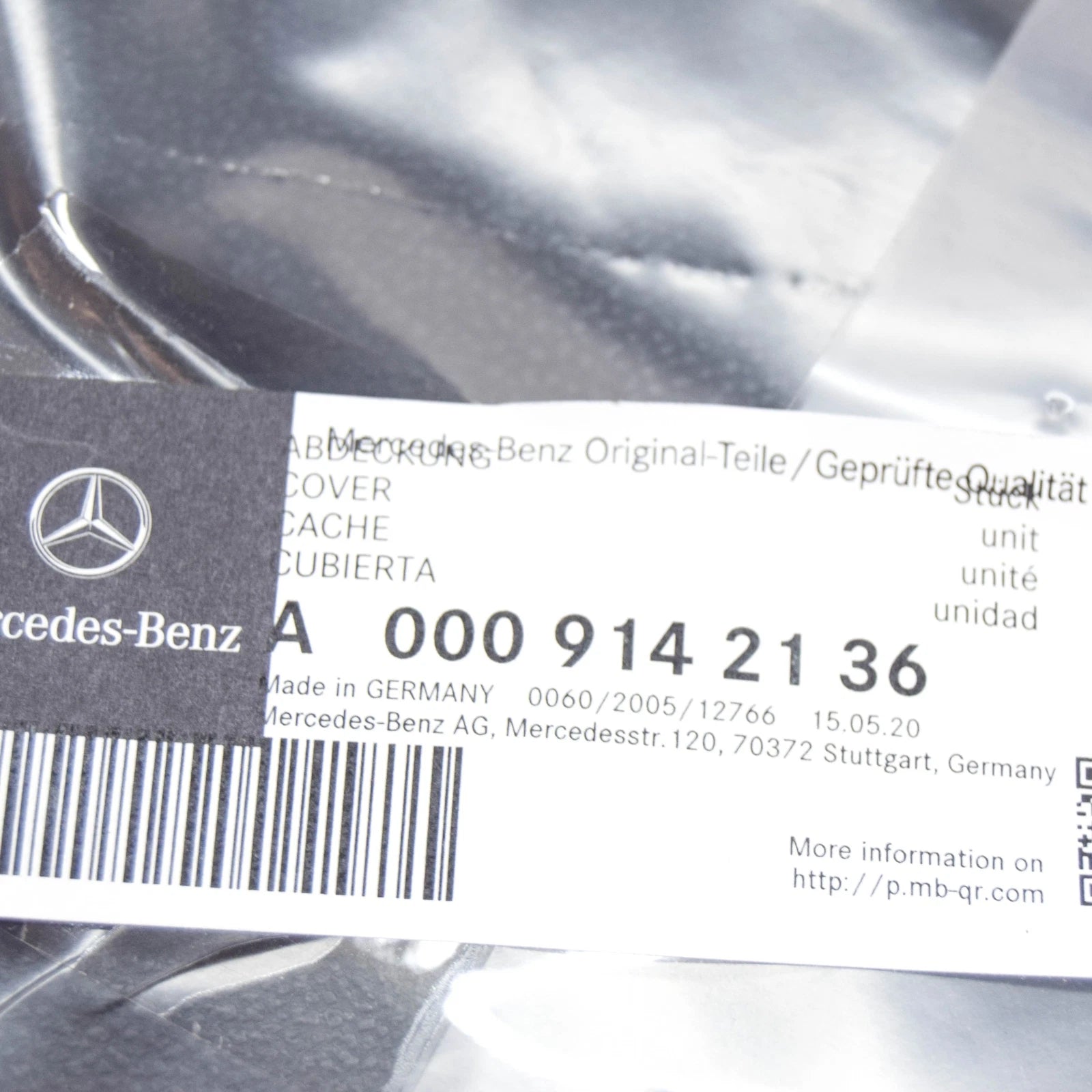 NEW MB SPRINTER 906 FRONT RIGHT SEAT SIDE COVER RHD A0009142136