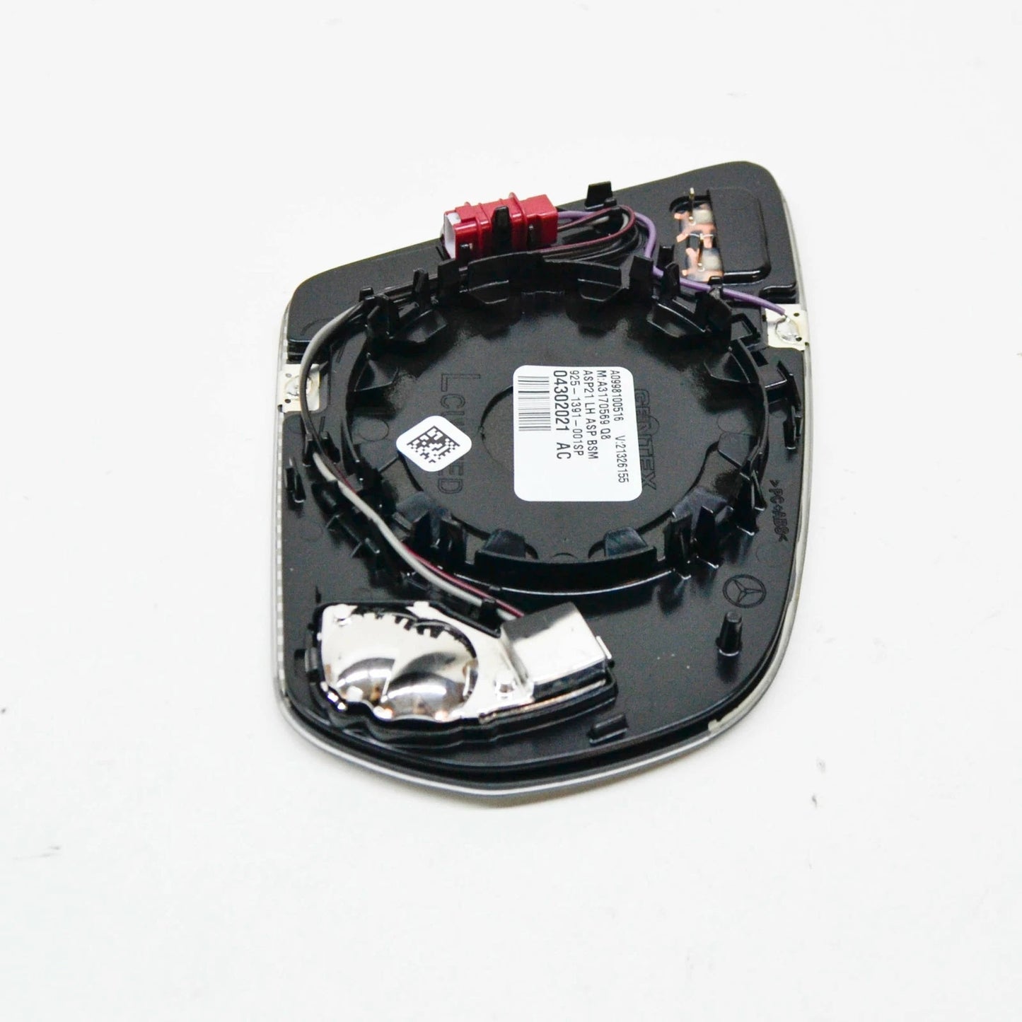 NEW MERCEDES-BENZ C W205 FRONT LEFT DOOR MIRROR GLASS LHD A0998100516