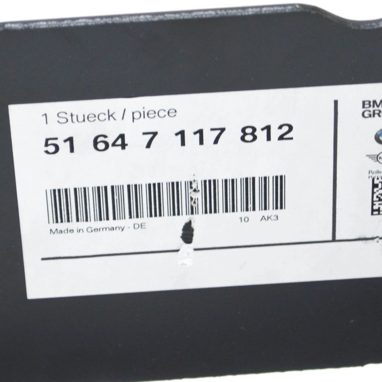 NEW BMW 1 E81 RIGHT RADIATOR SUPPORT SLAM PANEL BRACKET 51647117812 ORIGINAL