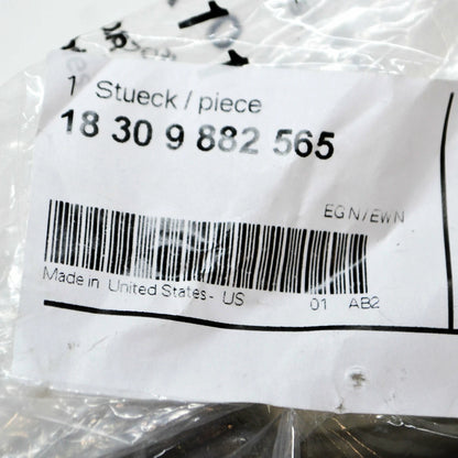 NEW BMW X3 M F97 REAR RIGHT EXHAUST RESONATOR BRACKET 18309882565 ORIGINAL