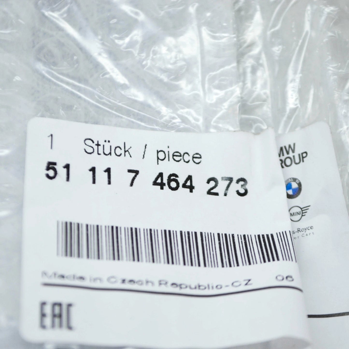 NEW BMW 3'SERIES G20 FRONT BUMPER GRILL SIDE OPEN LEFT 51117464273