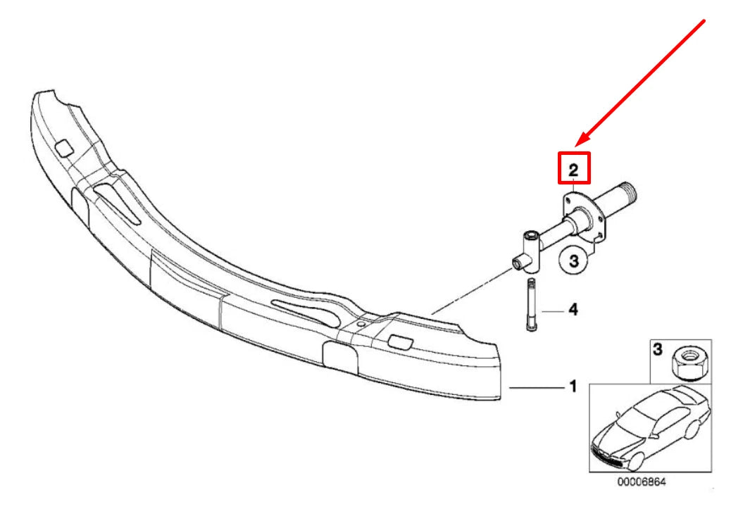 NEW BMW Z3 COUPE E36 FRONT RIGHT SHOCK ABSORBER 51118399202 8399202 ORIGINAL