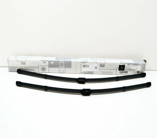 NEW MB E T-MODEL S213 FRONT WINDSCREEN WIPER ARM BLADES LHD A2138203604 ORIGINAL