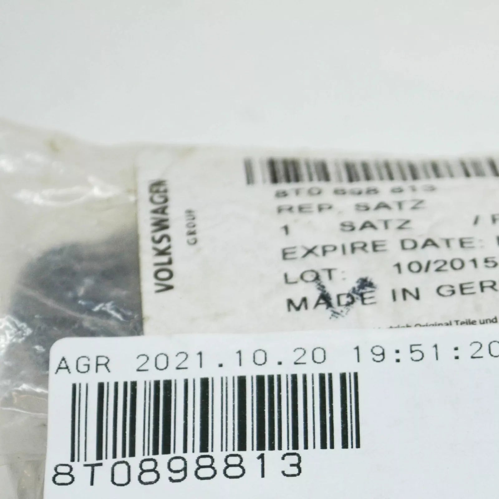 NEW AUDI A5 S5 8T COUPE SUNROOF DRAIN HOSE REPAIR KIT 8T0898813 ORIGINAL