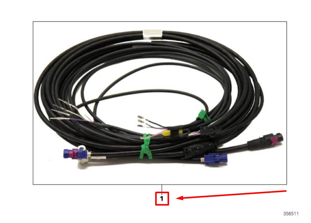 NEW BMW 5 G30 SURROUND VIEW CAMERAS REPAIR MODULE 61119374027 9374027 ORIGINAL