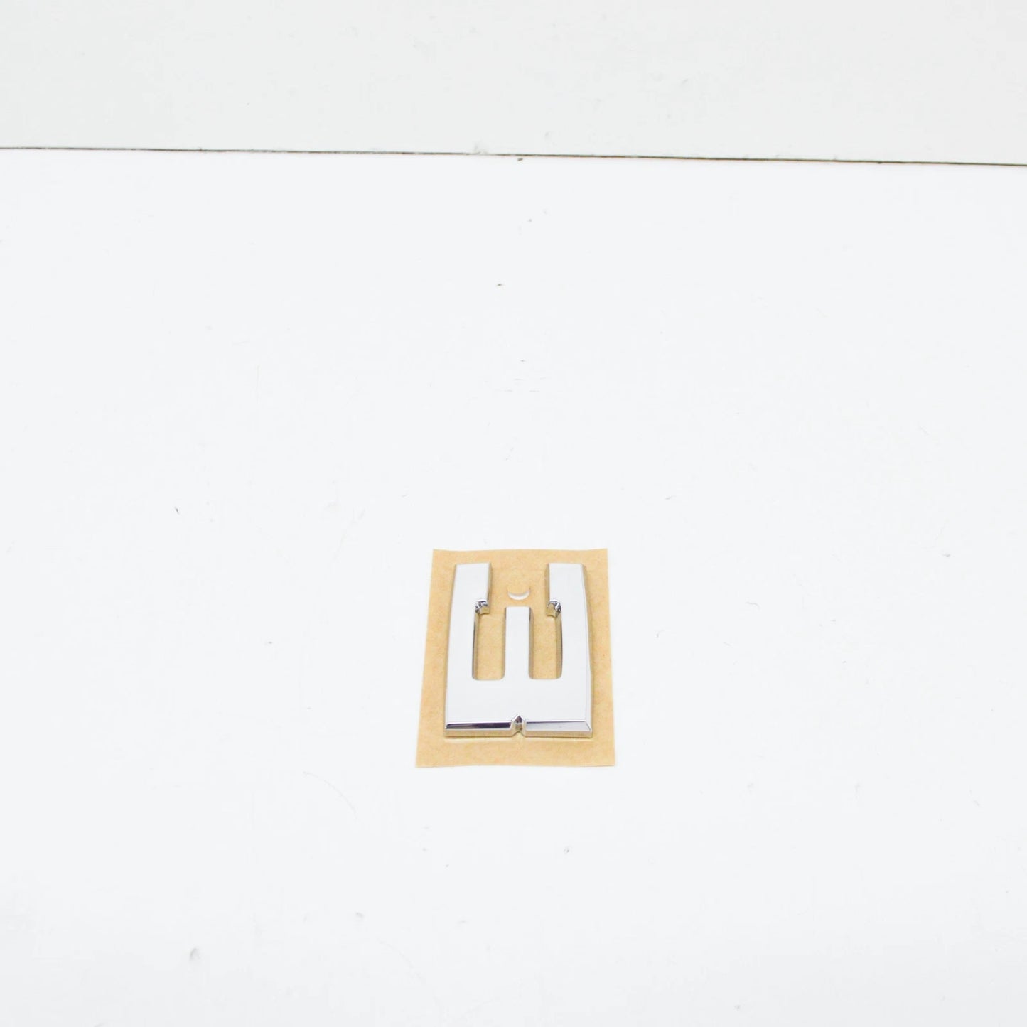 NEW BMW M3 E30 COUPE REAR TRUNK LID CHROME 3 EMBLEM BADGE 51141934619 ORIGINAL