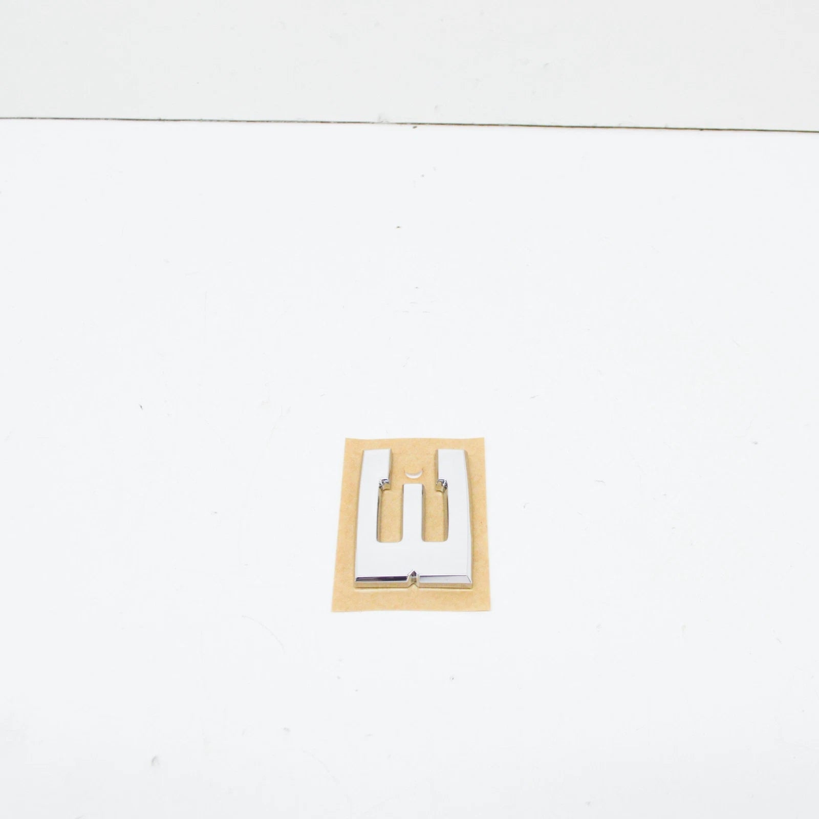 NEW BMW M3 E30 COUPE REAR TRUNK LID CHROME 3 EMBLEM BADGE 51141934619 ORIGINAL