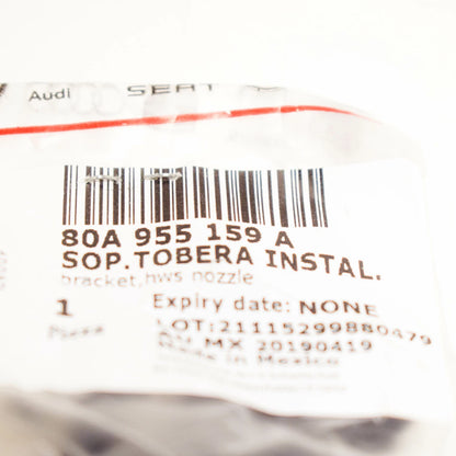 NEW AUDI SQ5 80A FRONT BUMPER WASHER COVER CAP BRACKET 80A955159A ORIGINAL