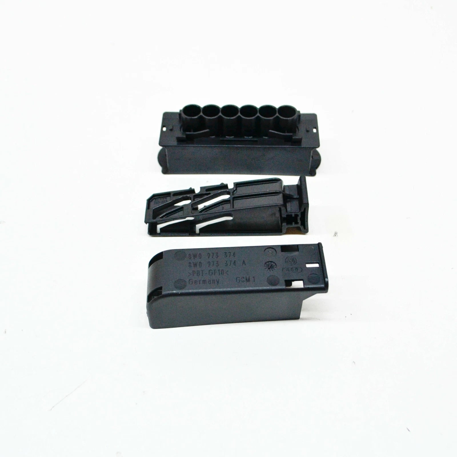 NEW AUDI A4 B9 6 PIN FLAT CONTACT HOUSING W LOCKING MECHANISM 8W0998125 ORIGINAL