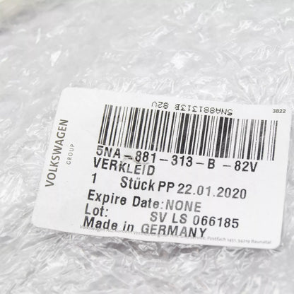 NEW VOLKSWAGEN TIGUAN AD FRONT LEFT SEAT FRAME TRIM 5NA881313B82V ORIGINAL