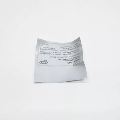 NEW AUDI Q5 FY EMISSION LABEL DATA PLATE 06M010533D ORIGINAL