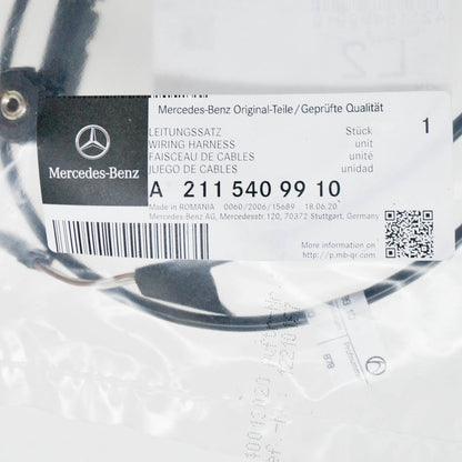 NEW MERCEDES-BENZ E W211 WALKMAN WIRING HARNESS A2115409910 ORIGINAL