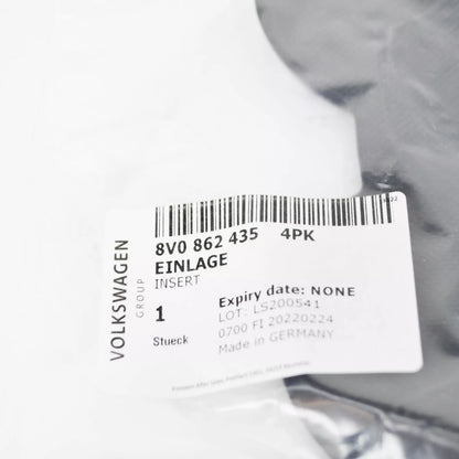 NEW AUDI A3 SPORTBACK 8V CENTRE CONSOLE CUP HOLDER INSERT 8V08624354PK ORIGINAL