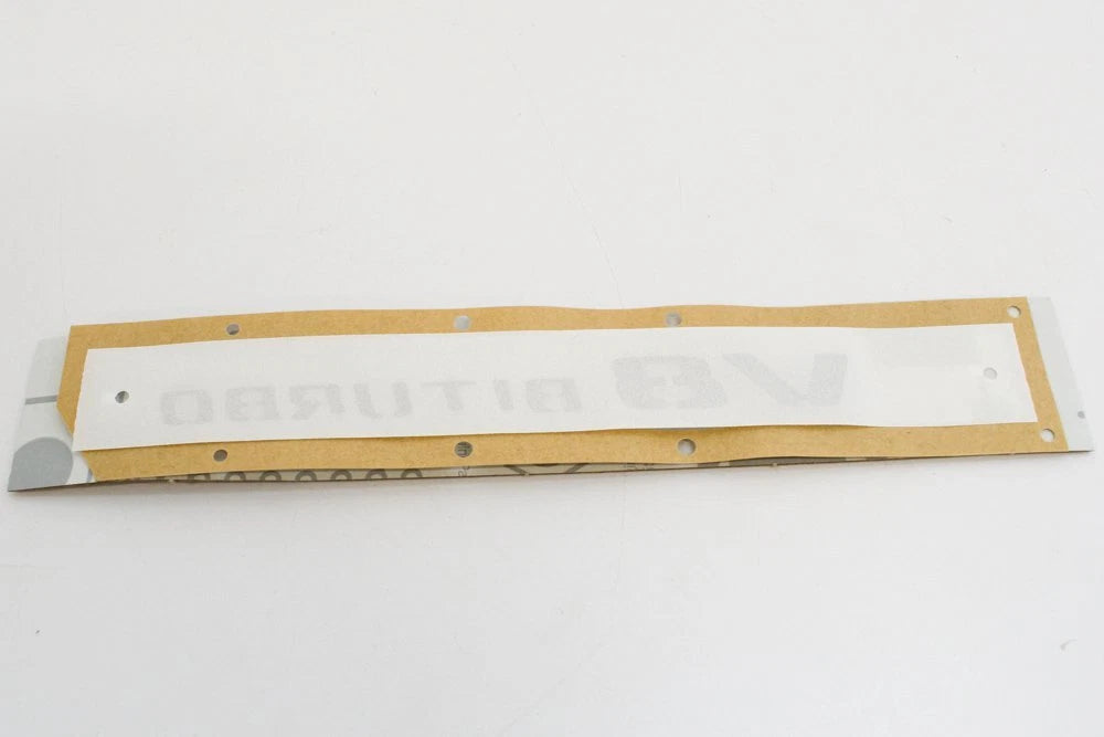 NEW MERCEDES BENZ S W222 SIDE FENDER V8 BITURBO STICKER LOGO A2228171615