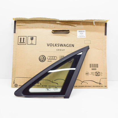 NEW AUDI A4 B8 REAR RIGHT DOOR QUARTER WINDOW 8K5845300GNVB ORIGINAL