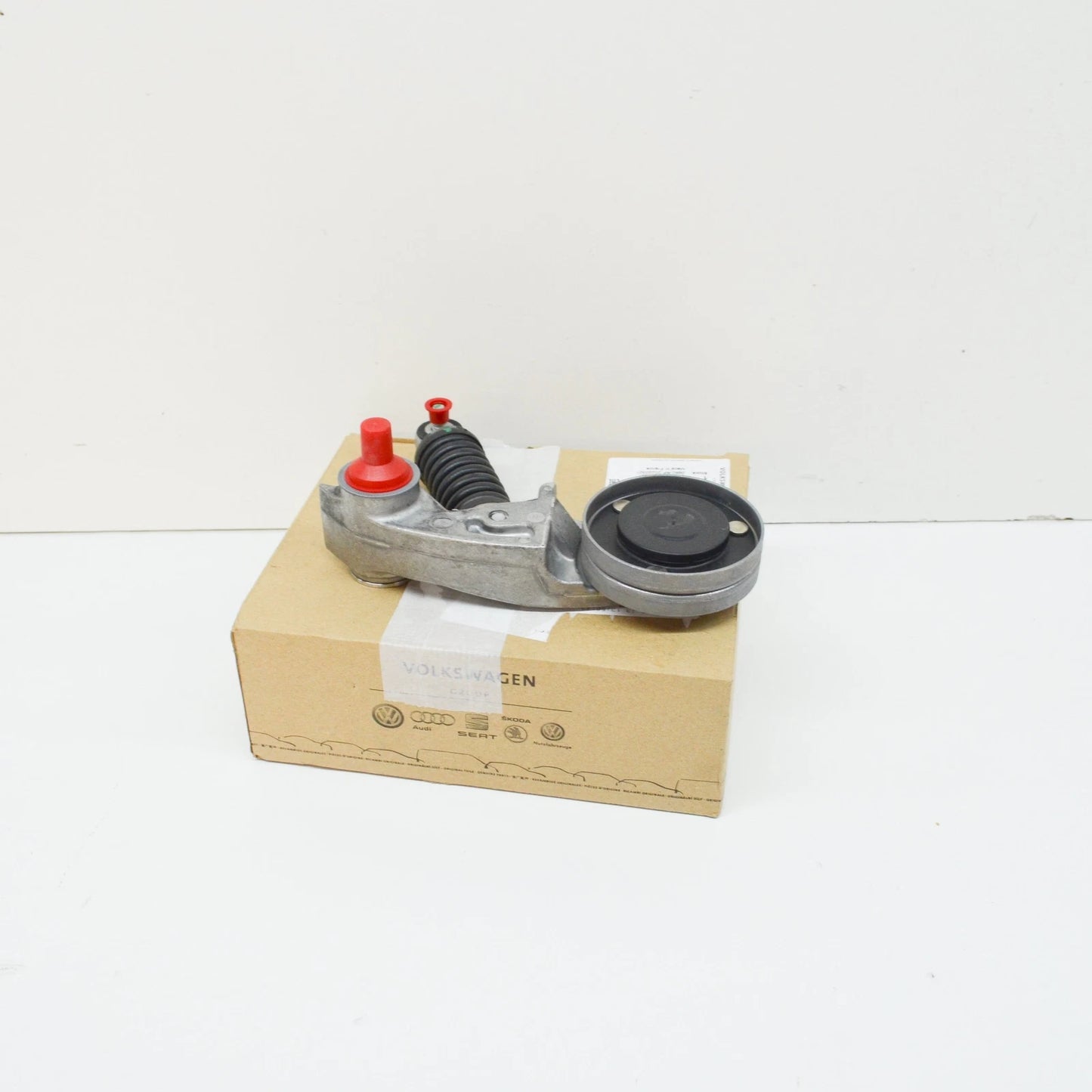 NEW AUDI A8 D4 V-RIBBED BELT TENSIONING ROLLER 079903133AM